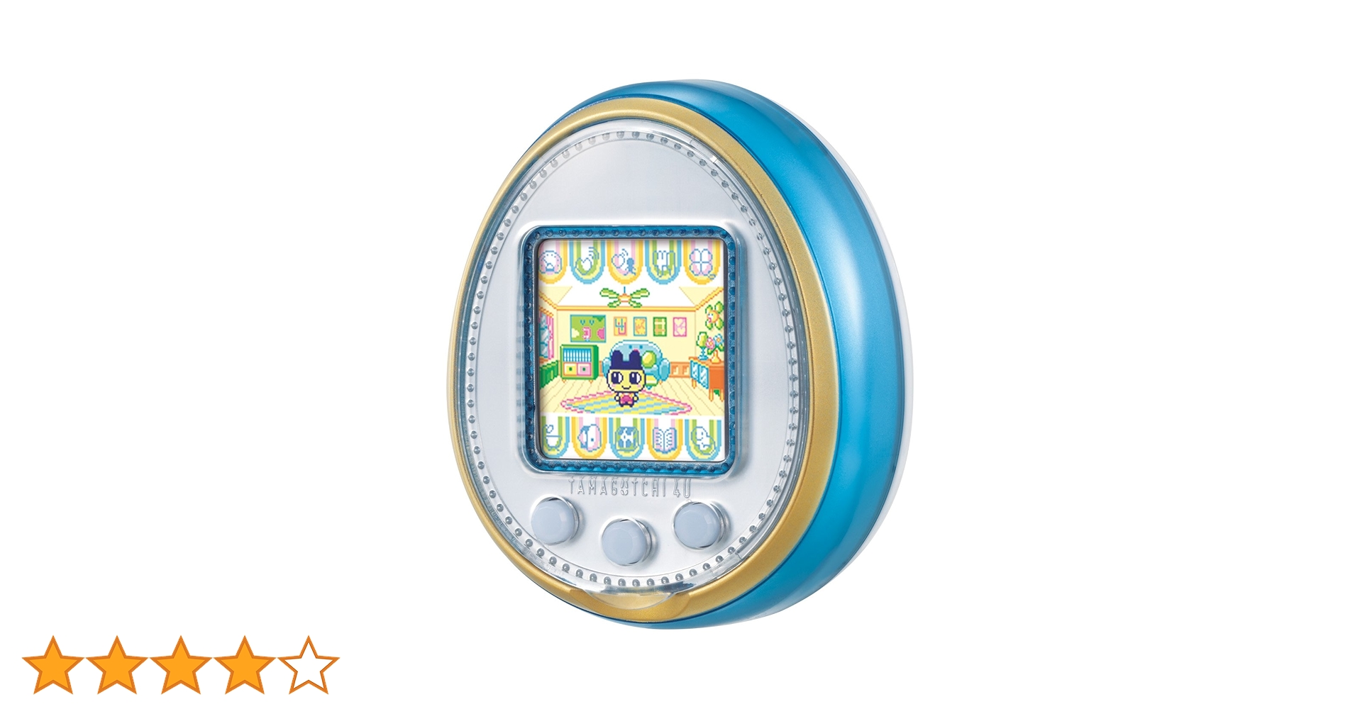 バンダイ BANDAI たまごっち4U ブルー 新品電池付き 7180yOynr9L.jpg_BO30,255,255,